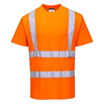 Tricou reflectorizant S170 Portwest-Portocaliu-S