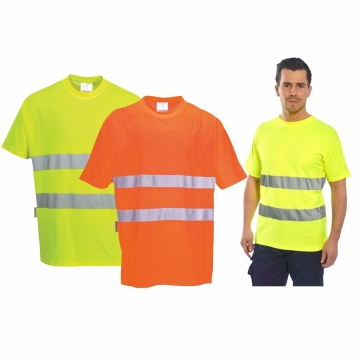 Tricou reflectorizant cu protectie UV S172 Confort Portwest