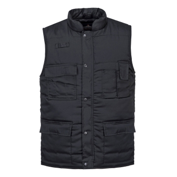 Vesta protectie vatuita Shetland S414 Portwest-Negru-S
