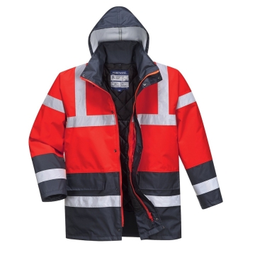 AVA STING va recomanda produsul Jacheta protectie recflectorizanta de cea mai buna calitate Traffic Contrast S466 Portwest echipamente de protectie a muncii ava sting Piatra Neamt