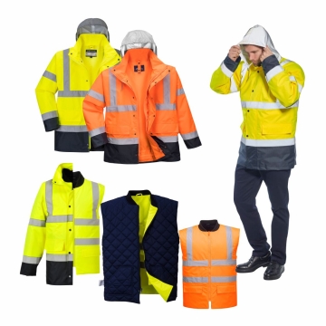 Jacheta reflectorizanta Hi-Vis 4in1Contrast Trafic S471 Portwest