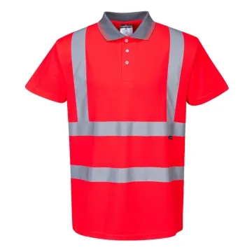 Tricou reflectorizant Hi-Vis S477 Portwest-Rosu-S