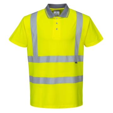 Tricou reflectorizant Hi-Vis S477 Portwest-Galben-XS