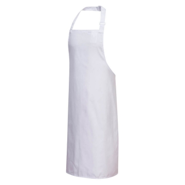 Sort din polibumbac cu pieptar S841 Portwest-Alb