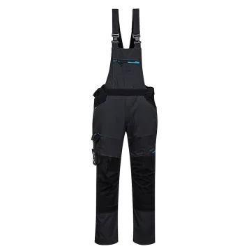 Pantaloni salopeta cu pieptar T704 -WX3 Portwest-Gri metalic-S