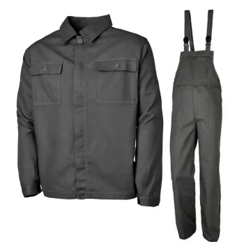 Costum salopeta cu pieptar Vantaggio Renania -Gri-XS