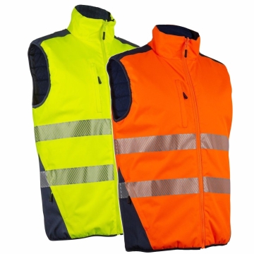 Vesta reversibila de protectie reflectorizanta Yoru Coverguard