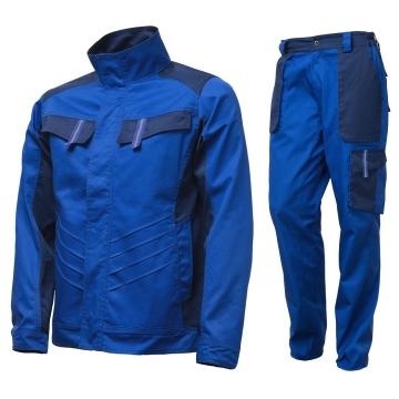 Costum salopeta strandard Vulcano Renania -Albastru royal/bleumarin-42
