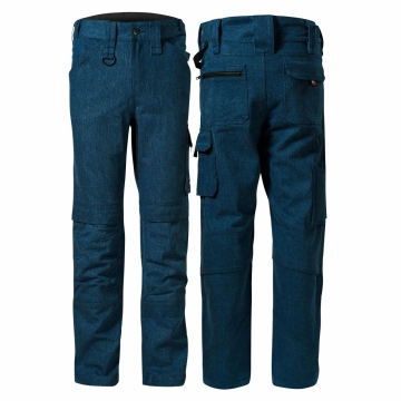 Pantaloni/Blugi de lucru pentru barbati Vertex W08 Rimeck-A8-denim deschis-44
