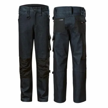 Pantaloni/Blugi de lucru pentru barbati Vertex W08 Rimeck-A9-denim inchis-44