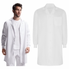 Halat unisex alb tercot 195 grame MEDERI 9092 ROLY