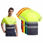 Tricou reflectorizant diferite culori poliester 170 grame TAURI 9317 ROLY