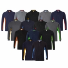 Tricou polo unisex bicolor LS 105514 Velilla