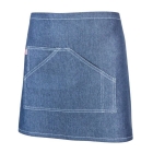 Sort scurt denim Stretch 404206 Velilla