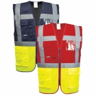 Vesta reflectorizanta Warsaw Hi-Vis Contrast Executive C276 Portwest