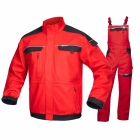 Costum salopeta cu pieptar Cool Trend Rosu/Negru H8106/H8108 Ardon