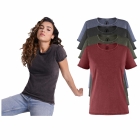Tricou dama bumbac 160 grame HUSKY WOMAN 6691 ROLY