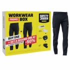 Pachet pantaloni de lucru elastici si confortabili WORKWEAR BOX DENEB Safety Jogger