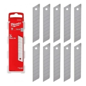 Lame de schimb (10 buc) pentru cutter 25 mm 4932480108 Milwaukee