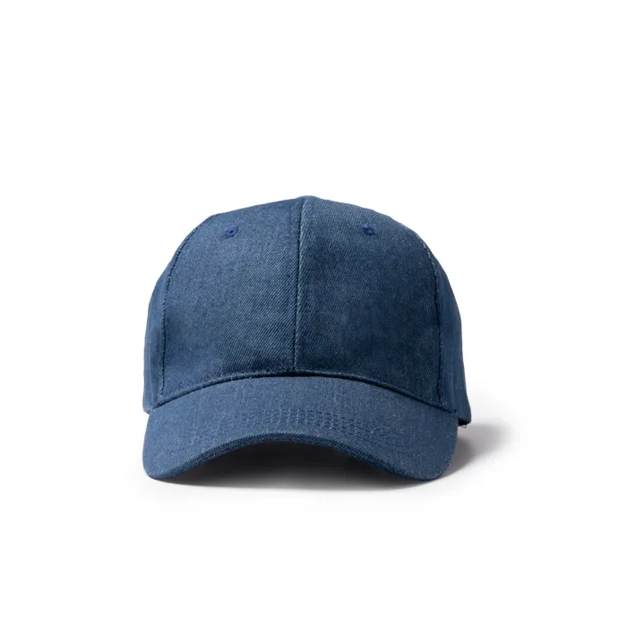 Sapcă unisex denim cu 6 panouri 280 g/m² Isbud 1282 Stamina