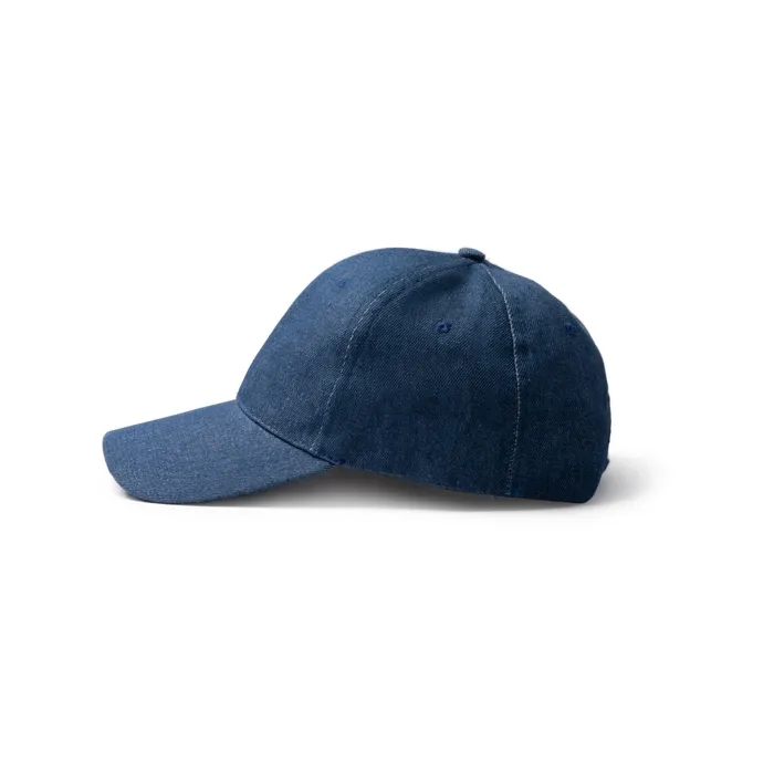Sapcă unisex denim cu 6 panouri 280 g/m² Isbud 1282 Stamina
