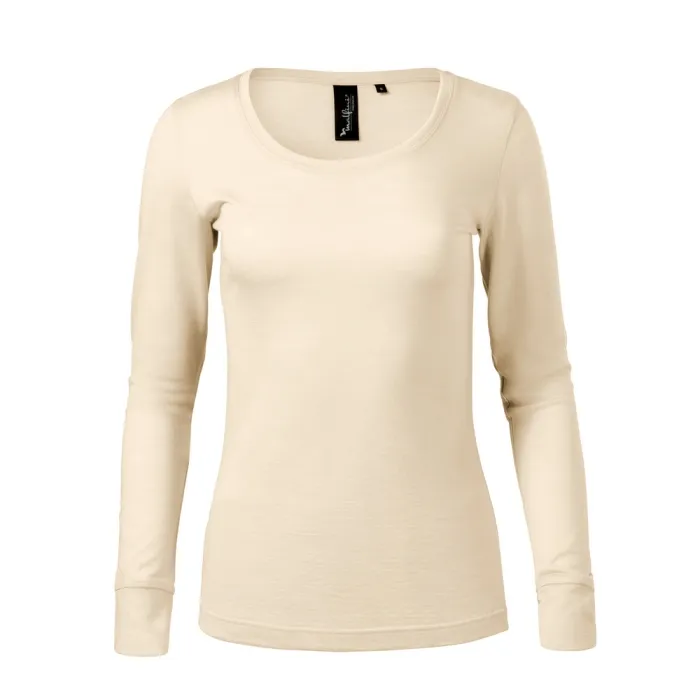 Tricou dama cu maneca lunga Merino Rise LS 160 Malfini Premium