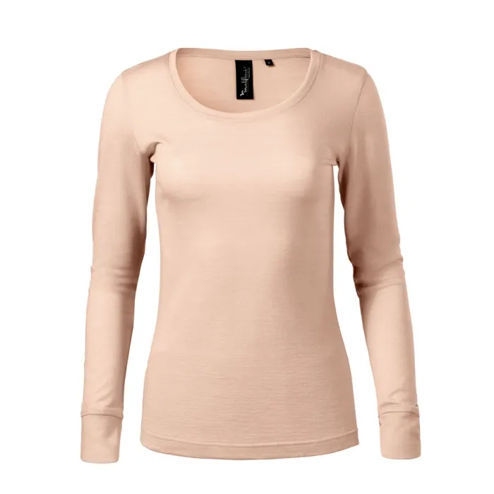 Tricou dama cu maneca lunga Merino Rise LS 160 Malfini Premium