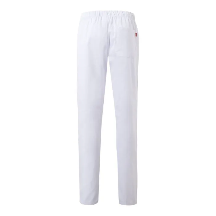 Pantaloni medicali albi unisex 334 Velilla