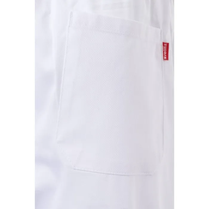 Pantaloni medicali albi unisex 334 Velilla