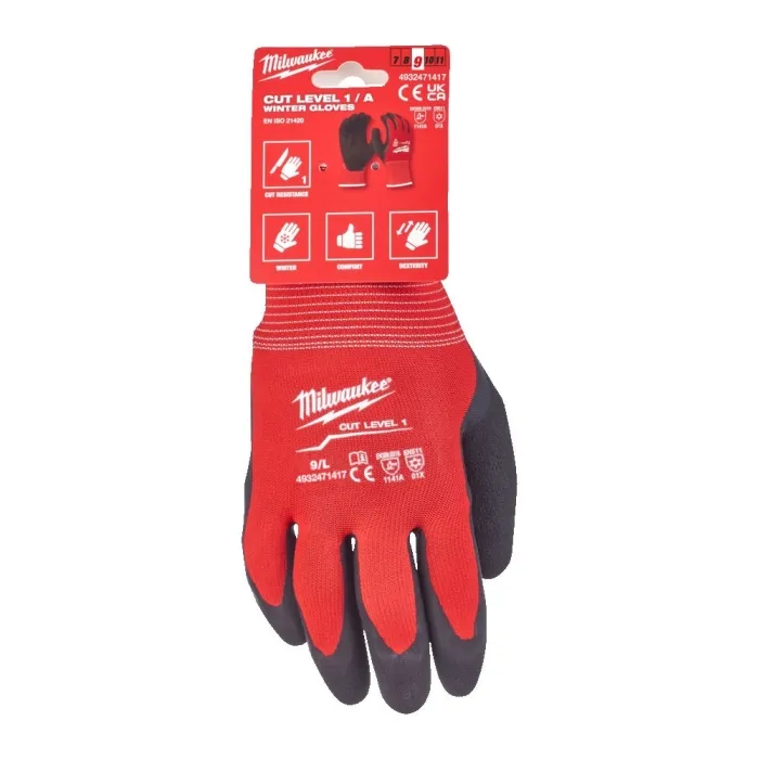 Manusi de protectie iarna antitaiere nivel 1 Milwaukee 4932471343