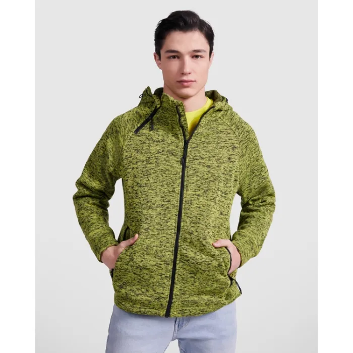 Hanorac barbati cu gluga și fermoar 280 grame EVEREST 5064 ROLY