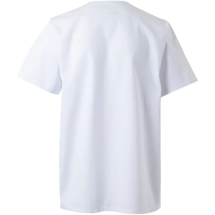 Bluza medicala alba unisex din tercot 587 Velilla