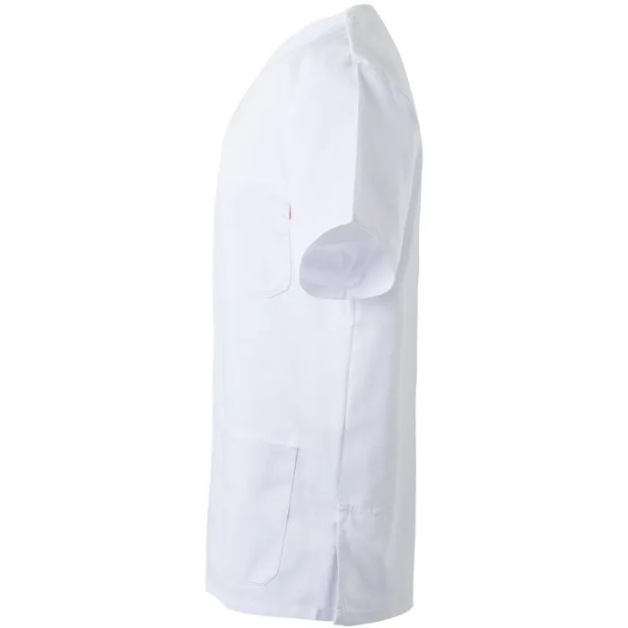 Bluza medicala alba unisex din tercot 587 Velilla