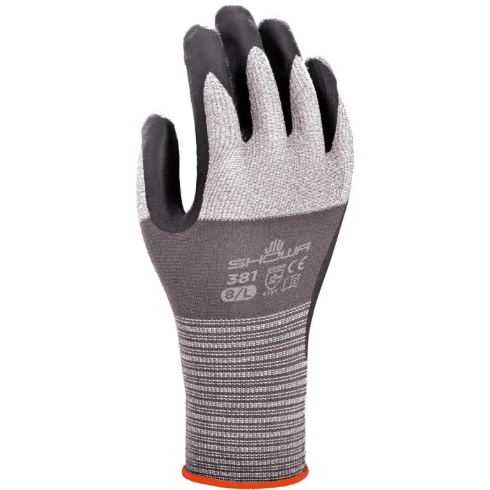 Manusi de protectie impregnate cu nitril 381Showa C395