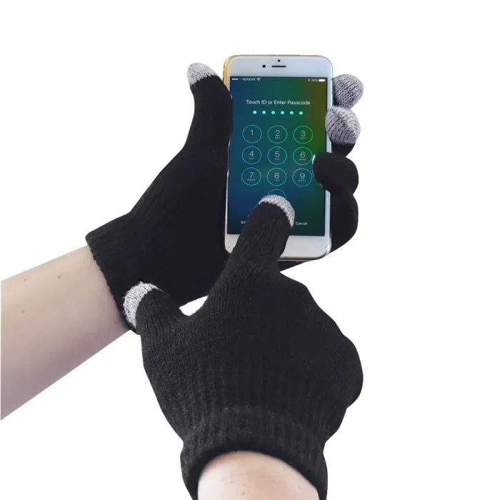 Pachet PROMO Jacheta de iarna softshell KX362BKR +  manusa TOUCHSCREEN GL16BKR + caciula iarna WCAP