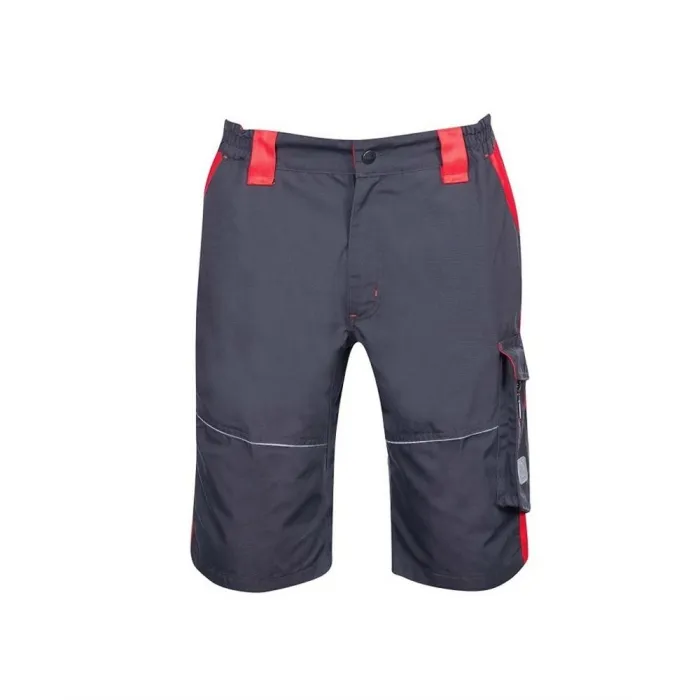 Pantaloni scurti de lucru barbati gri/rosu Neon H6440 Ardon