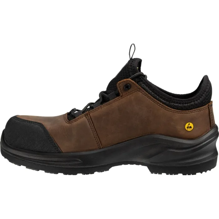 Pantofi sport de protectie tehnologie Tiger Grip MODULO LEA S3S LOW T ESD Safety Jogger