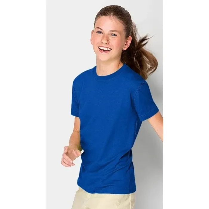 Set 5 Tricouri pentru copii albastru regal din bumbac 100%, calitate P72