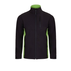 Jacheta Softshell Bicolora 106004 Velilla -BLACK/LIME GREEN - 00/25-XS