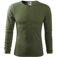 Tricou barbati Fit-T Long Sleeve 119 Malfini -Khaki-09-S