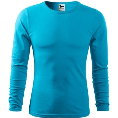 Tricou barbati Fit-T Long Sleeve 119 Malfini -Turcoaz-44-M