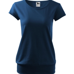 Tricou dama City 120 Malfini-Midnight blue-87-S