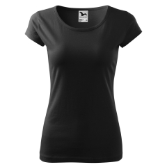 Tricou dama Pure 122 Malfini-Negru-01-XS