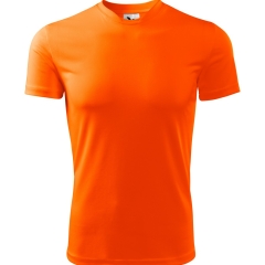 Tricou barbati Fantasy 124 Malfini-Portocaliu neon-91-S