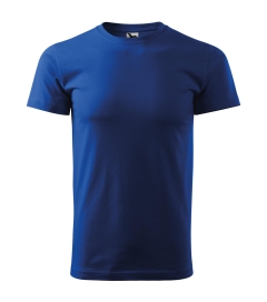 Tricou Basic 129-Albastru regal-05-M