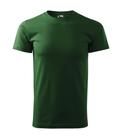 Tricou Basic 129-Verde sticla-06-XS