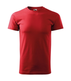 Tricou Basic 129-Rosu-07-XS