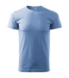 Tricou Basic 129-Albastru deschis-15-XS