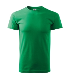 Tricou Basic 129-Verde mediu-16-S