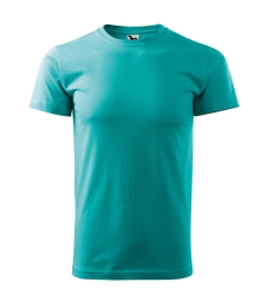 Tricou Basic 129-Verde smarald-19-XS